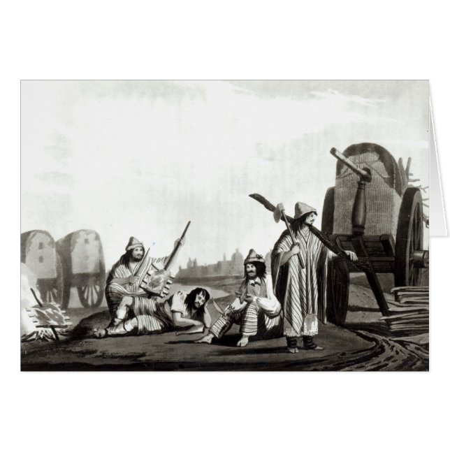 Tucuman 1820年のガウショス (正面横)