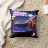 Tucumcari、ニューメキシコ、米国。 ルート66 クッション (ブランケット)