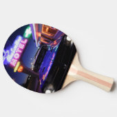 Tucumcari、ニューメキシコ、米国。 ルート66 卓球ラケット (横)