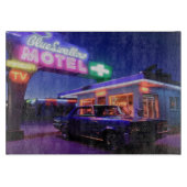 Tucumcari、ニューメキシコ、米国。 ルート66 2 カッティングボード (正面)