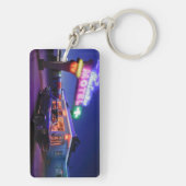 Tucumcari、ニューメキシコ、米国。 ルート66 2 キーホルダー (裏面)