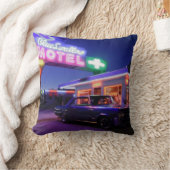 Tucumcari、ニューメキシコ、米国。 ルート66 2 クッション (ブランケット)