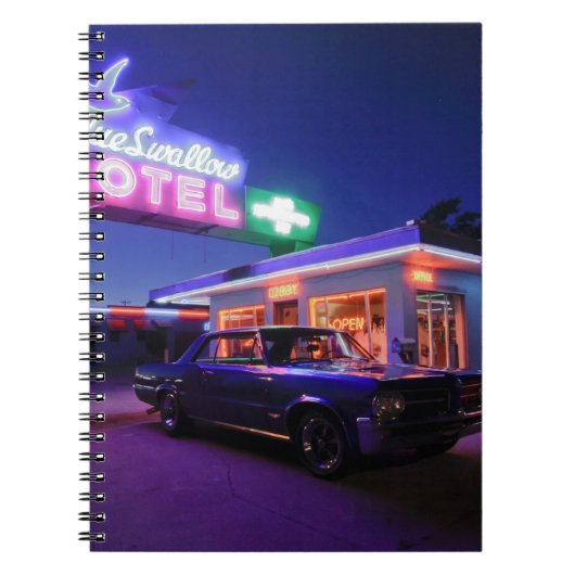 Tucumcari、ニューメキシコ、米国。 ルート66 2 ノートブック (正面)