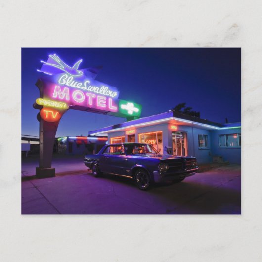 Tucumcari、ニューメキシコ、米国。 ルート66 2 ポストカード (正面)