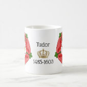 Tudorのばら色のマグ コーヒーマグカップ (中央)