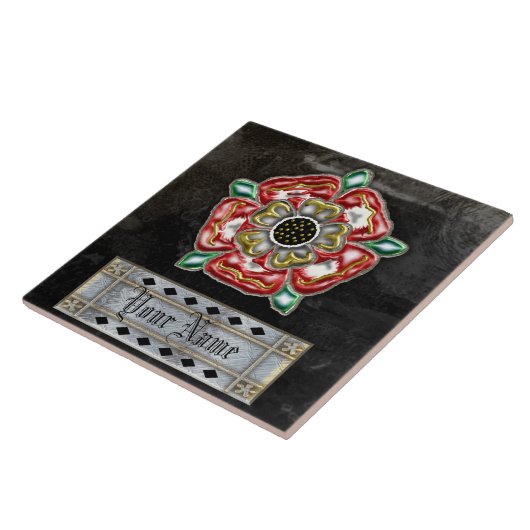 tudorのばら色家族のカスタム タイル (側面)