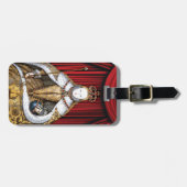 Tudorのエリザベス女王一世の即位 ラゲッジタグ (正面横)