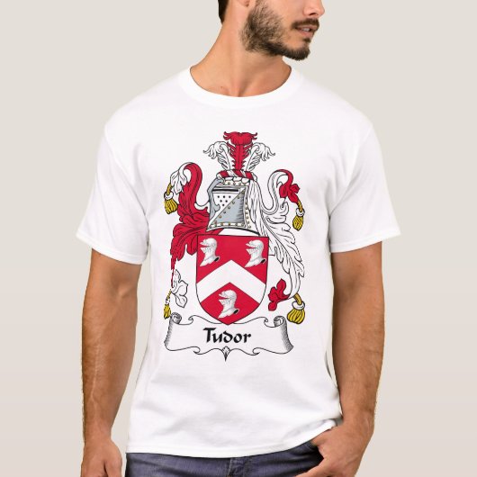 Tudorの家紋 Tシャツ (正面)