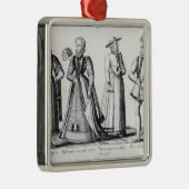 Tudorの期間の間のファッション メタルオーナメント (右)