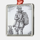 Tudorの紳士 メタルオーナメント (左)