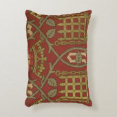 「Tudor」は、Sによって設計されている再生の壁紙上がりました アクセントクッション (正面(垂直))