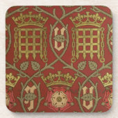 「Tudor」は、Sによって設計されている再生の壁紙上がりました コースター (正面)