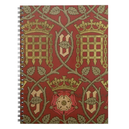 「Tudor」は、Sによって設計されている再生の壁紙上がりました ノートブック (正面)