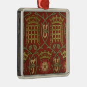 「Tudor」は、Sによって設計されている再生の壁紙上がりました メタルオーナメント (右)