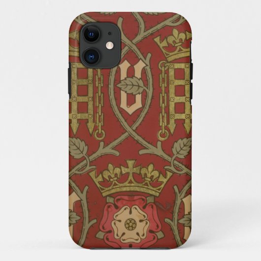 「Tudor」は、Sによって設計されている再生の壁紙上がりました Case-Mate iPhoneケース (裏面)