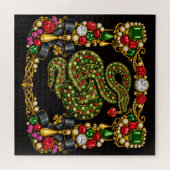 Tudor Inspired Design Scottish Scotland History  ジグソーパズル (横)