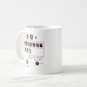 Tudorsのマグ コーヒーマグカップ (正面左)