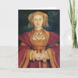 Tudors - Anne of Cleves Greeting Card カード