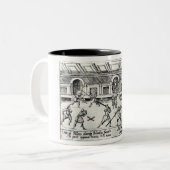 Tuebinger学生 ツートーンマグカップ (正面左)