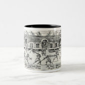 Tuebinger学生 ツートーンマグカップ (中央)