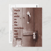 Tuer ポストカード (正面/裏面)