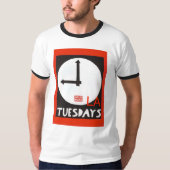 Tuesdays LA Ringer t-shirts in ALL sizes Tシャツ (正面)
