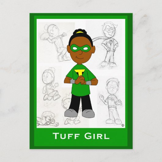 Tuff Girl:ポストカード ポストカード (正面)