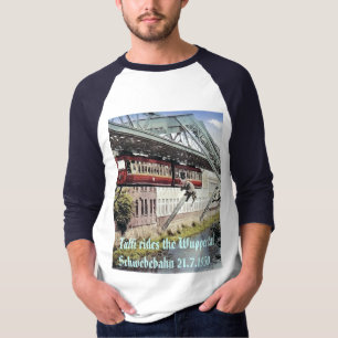 TuffiはブッパータールSchwebeに…乗ります Tシャツ