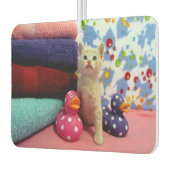 Tuffy McStuff's Bathtime (Kitten / Cat) カーエアーフレッシュナー (左)