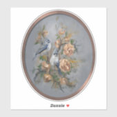 Tufted Titmice シール (シート)