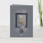 Tufted Titmouse 5 x 7" Birthday/ 招待状 (裏面)