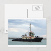 Tug boat 2、Port Adelaide、南オーストラリア ポストカード (正面/裏面)