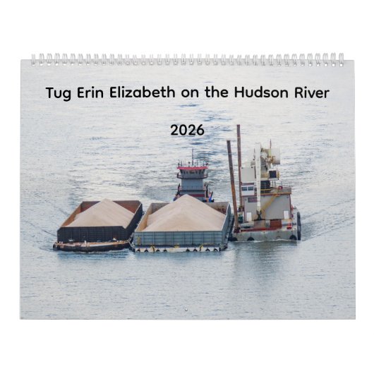 Tug Erin Elizabeth 2026 Calendar カレンダー (カバー)