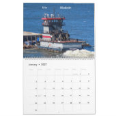 Tug Erin Elizabeth 2026 Calendar カレンダー (1月 2027)