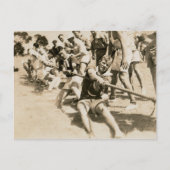 Tug of Warのヴィンテージ写真 ポストカード (正面)