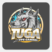 TUGAウルフガミングロゴ eスポーツスタイル