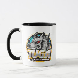 TUGA Wolf Gaming Logo Esports Style マグカップ