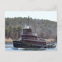 Tugboat Marjorie B McAllister on Cape Codはがき ポストカード