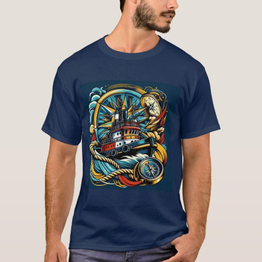TUGBOAT STYLE Tシャツ (正面)