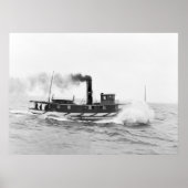 Tugboat William Sprague, late 1800s ポスター (正面)