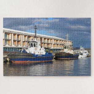 Tugboats, Hobart, Tasmania,オーストラリア ジグソーパズル