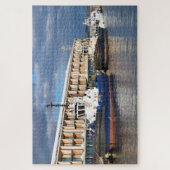 Tugboats, Hobart, Tasmania，オーストラリア ジグソーパズル (縦)