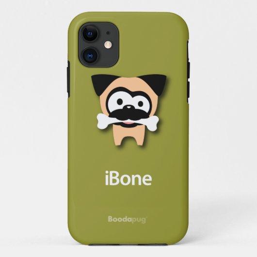 TuggのiBone iPhone5の場合(緑) Case-Mate iPhoneケース (裏面)