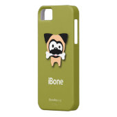 TuggのiBone iPhone5の場合(緑) Case-Mate iPhoneケース (裏面左)