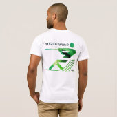 Tugofwater com Tシャツのロゴby lobodorio Tシャツ (裏面フル)