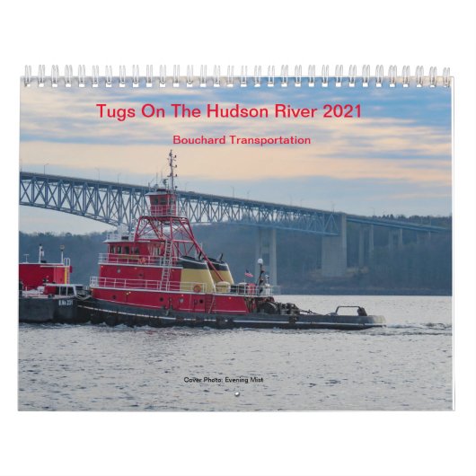 Tugs On The Hudson River 2022 Bouchardカレンダー カレンダー (カバー)