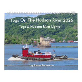 Tugs On The Hudson River 2026 Calendar カレンダー