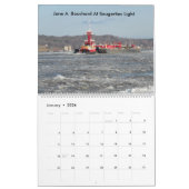 Tugs On The Hudson River 2026 Calendar カレンダー (1月 2026)