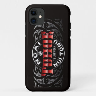 Tuhoeの終身刑囚のMokoの赤のクロム iPhone 11 ケース