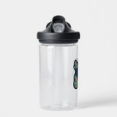 TuiとLa、プッシュとプル、海と月 ウォーターボトル (正面)